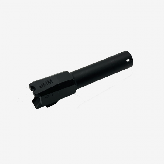 40 S&W to 9mm M&P Shield Conversion Barrel Extended Ported