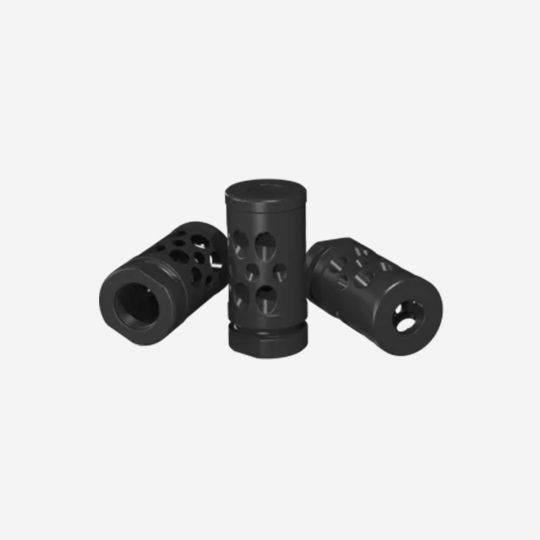 HIPERCOMP 9mm Next Gen 2, Muzzle Compensator, 9mm, 1/2-28, with crush washer