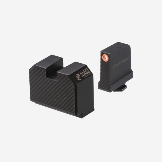 Night Fision Optics Ready Stealth Night Sight Set for Glock 17/19/34 w/ DPP/509t/Romeo Pro | Selectable