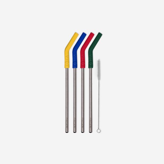 ORCA Stainless Steel Straw Set of 4