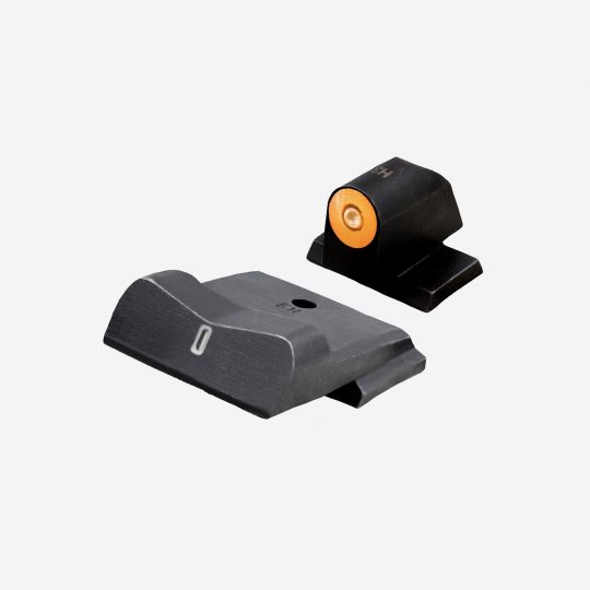 DXT2 Big Dot Night Sights - SW MP Shield and Shield Plus | Selectable Color