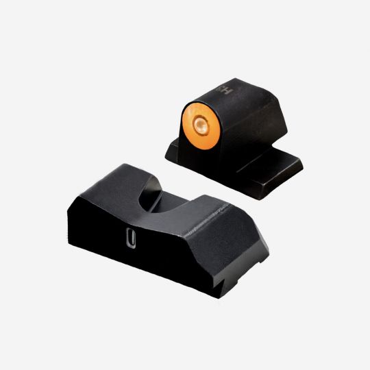 DXT2 Big Dot Night Sights - Tritium - SW MP Optics Ready - Full Size, Compact | Selectable Color